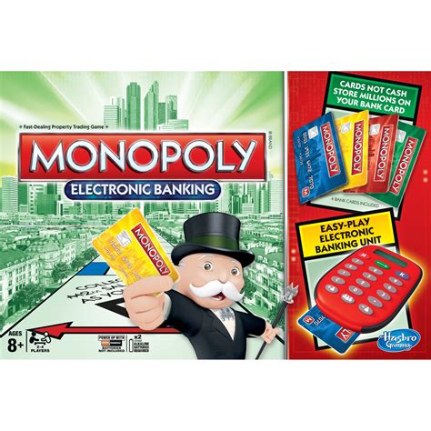 monopoly electronic banking|Monopoly Electronic Banking Game .